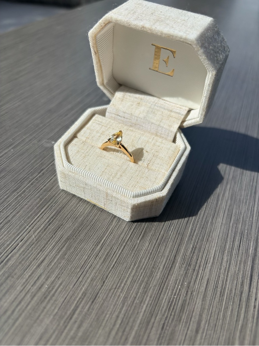 14k Lab-Grown Gold Ring